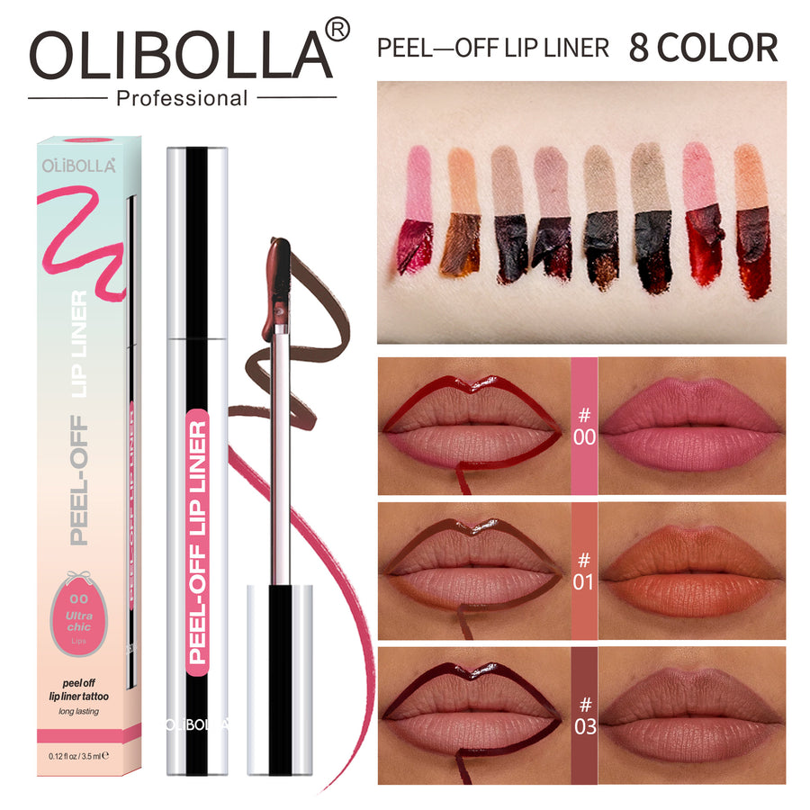 Olibolla Peel-Off Lip Liner Waterproof Matte Finish